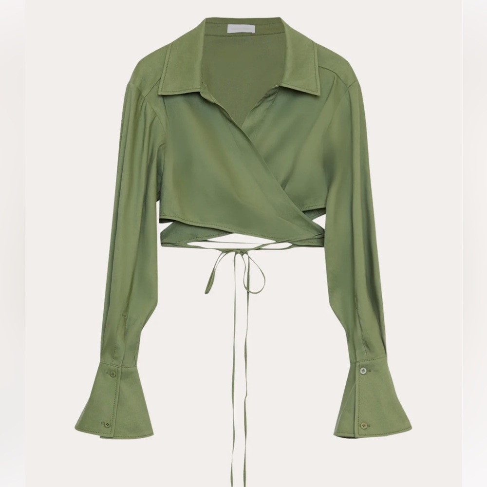 SIMKHAI Sonoma Top in Verde - NWT- size 4